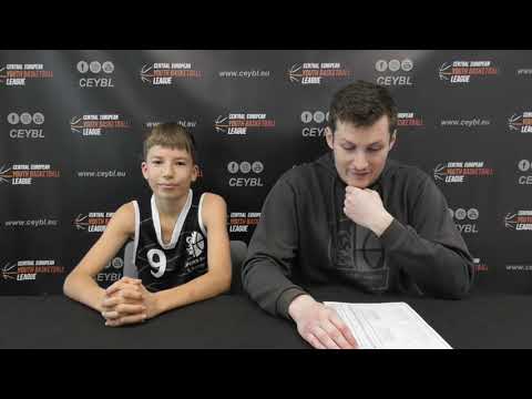 CEYBL U14 - Press conference, 29.10.2022, ADFORS Basket Litomyšl - Thuringia Select Team