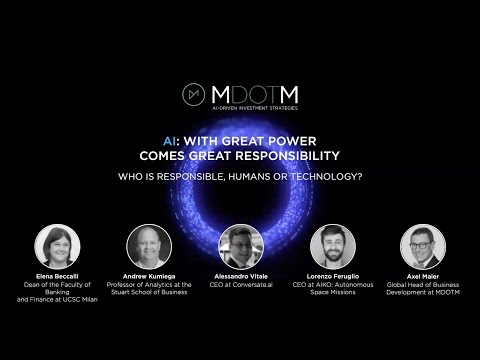 MDOTM FRONTIERS #3 - AI: With Great Power Comes Great Responsibility