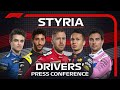 2020 Styrian Grand Prix: Pre-Race Press Conference Highlights