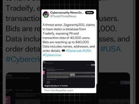 Tradeify Users ALERT  Is your Data for SALE?  #investing #propfirmtrading #warning #trading