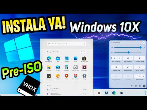 LIBERAN!⚡ PRE ISO de Windows 10X 2021 / INSTALA Nuevo Windows 10X COMPLETO!