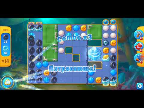 Fishdom. 3831 level no boosters and diamonds