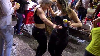 Barranquilla Colombia Carnival Street Party