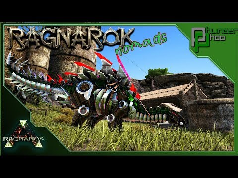Ark: Ragnarok Nomads 76 - TEK STEGOSAURUS TAMING AND BREEDING