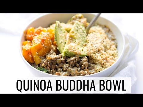 QUINOA BUDDHA BOWL! (in 5 easy steps)