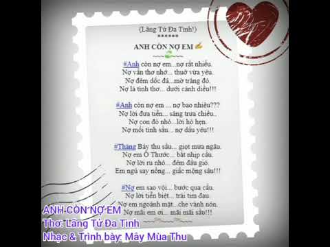 Anh còn nợ em - Mây Mùa Thu