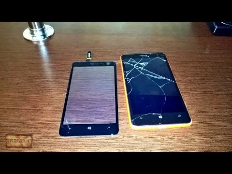 Сенсорный экран или тачскрин (touch screen) для Nokia Lumia 625 (aliexpress)