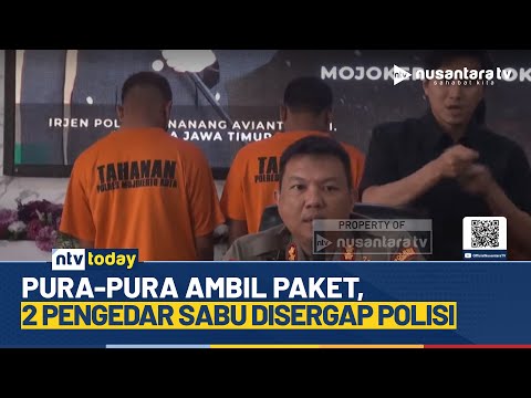 Dua Pengedar Sabu Ditangkap di Mojokerto, Polisi Sita Satu Kilogram Barang Bukti | NTV TODAY