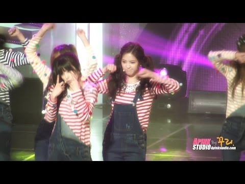 [fancam] 140116 골든디스크 A Pink 손나은 행복 by. 꾸리.
