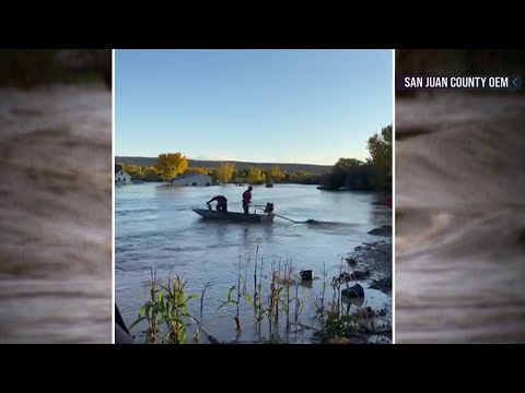 Catastrophic flooding prompts rescues