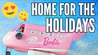 Barbie® and Her Friends Head Home for the Holidays | Barbie