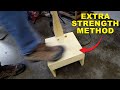 Making the world's handiest step stool (No fasteners)