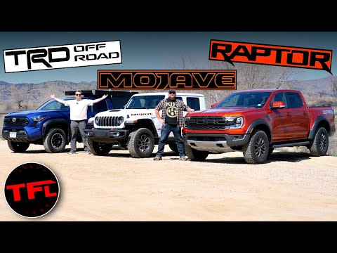 The All New Ford Ranger Raptor vs Toyota and Jeep; What Do You Get For $45k, $55k, and $65k?