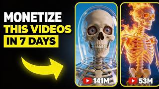 How To Make VIRAL Skeleton Educational Shorts (Step by Step)