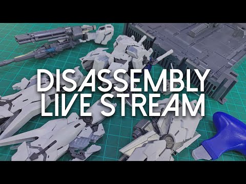MGEX Unicorn Gundam Ver.Ka - DISASSEMBLY LIVE STREAM