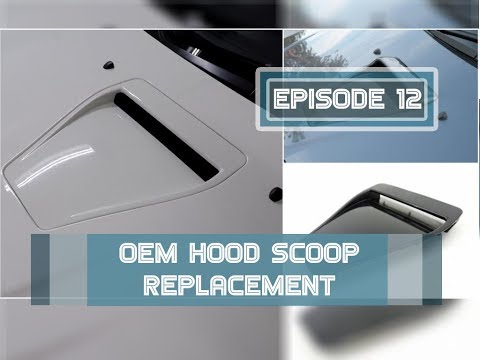 Evo X Hood Scoop Install / Swap / Upgrade