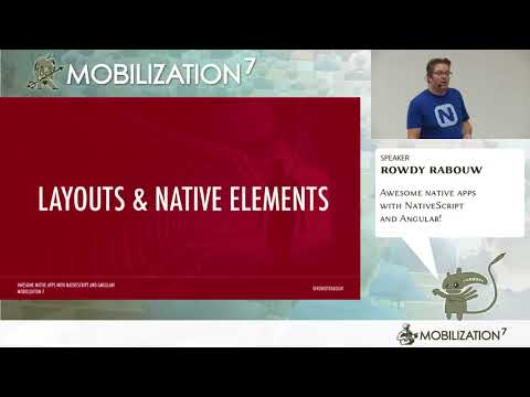Awesome native apps with NativeScript and Angular! - Rowdy Rabouw