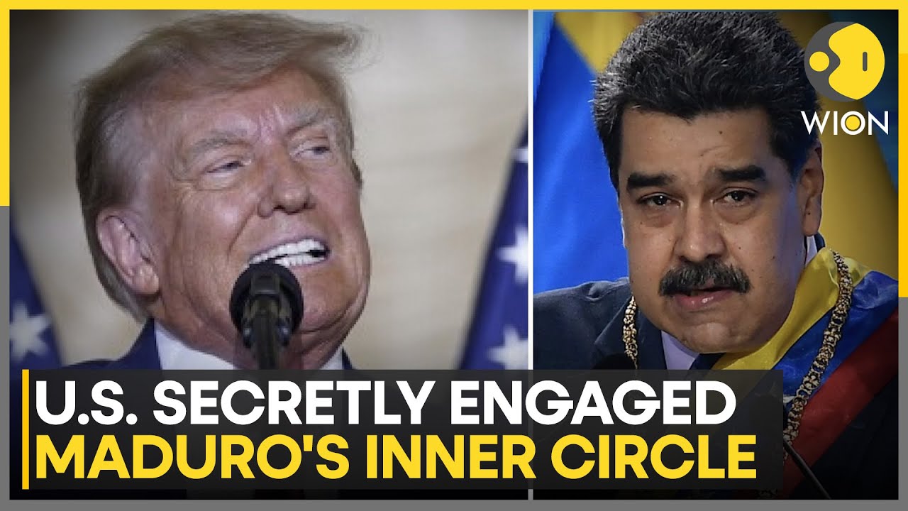 US-Venezuela Tensions: Washington's Back-Channel Talks with Maduro's Close Aid | WION NEWS