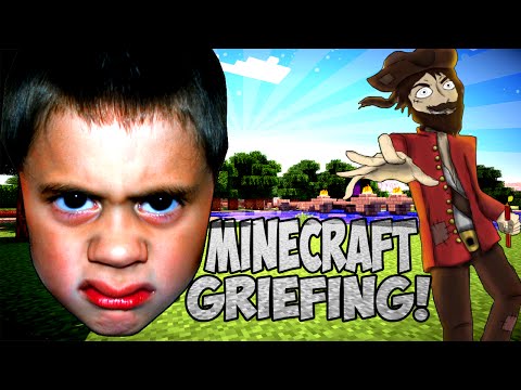 EPIC Minecraft Trolling: UnstoppableLuck's Insane Griefing!