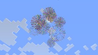 Minecraft - How to get custom fireworks!