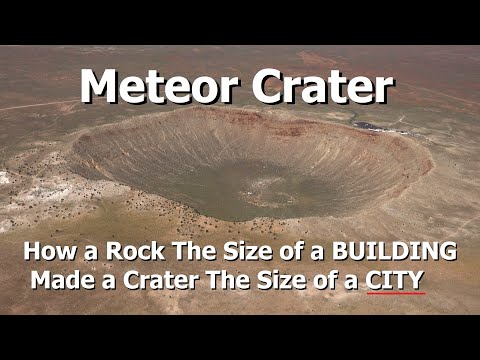 Meteor Crater - The World's Best Preserved Asteroid Impact Crater