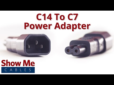 C14 to C7 Power Adapter #1042