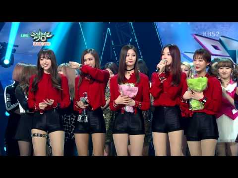 EXID  Encore 150109 KBS Music Bank No 1 Nominees
