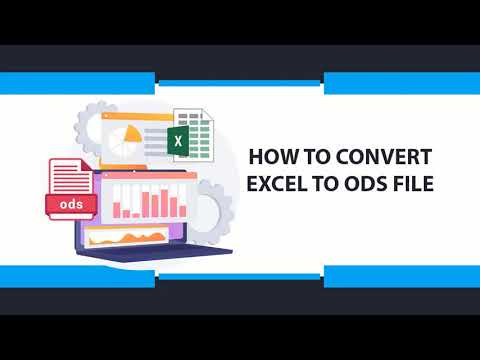 Vídeo: ODS para Excel: como converter planilhas corretamente
