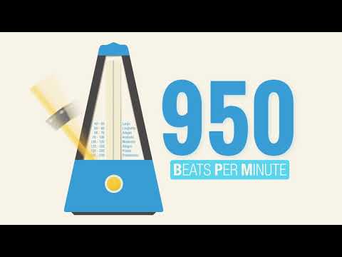 950 BPM Metronome | The BLuetiFuLL MeTRoNoME