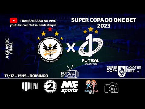 HUMILDES FS X JOGA 10 - FINAL - SUPERCOPA DO ONE BET #futsalemdestaque