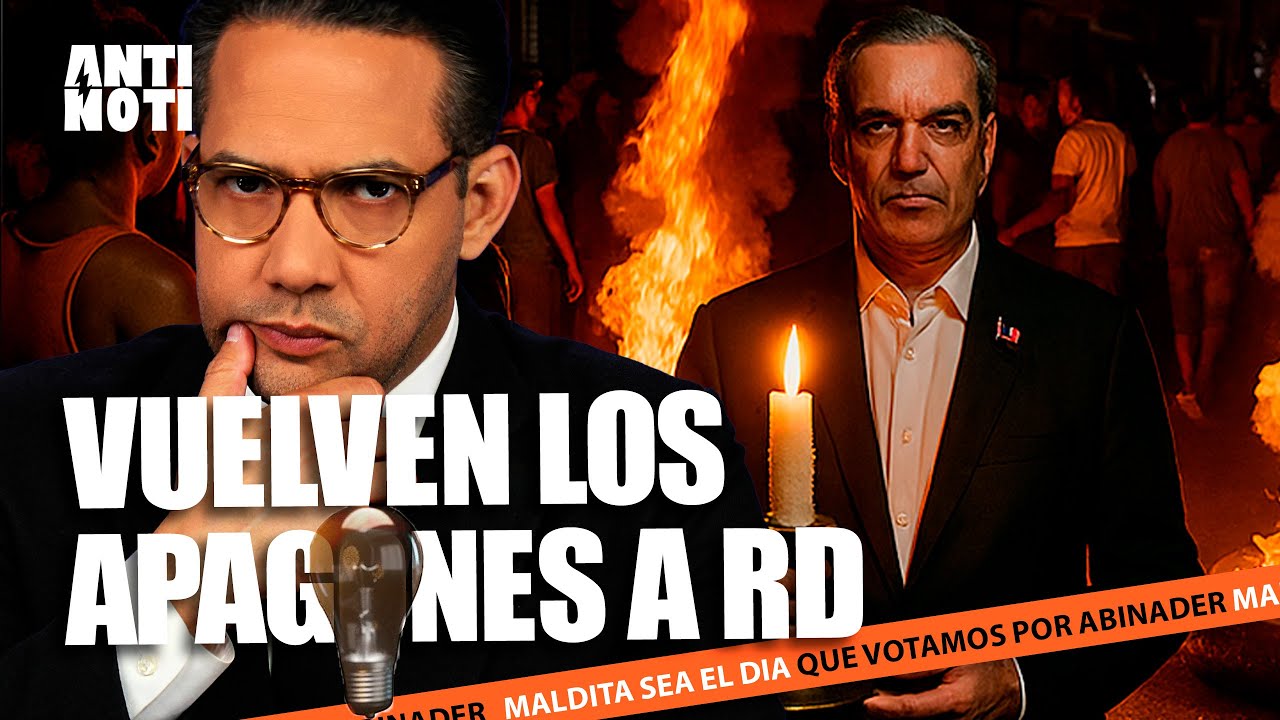 Alexis Medina Cae y El Pueblo Sigue en Modo Linterna: RD, Edición blackout | Antinoti