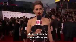 Stana Katic New Year's Resolution 2015 PCA vostfr