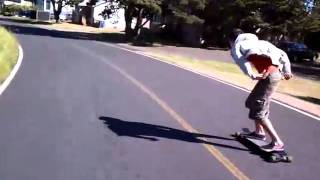 preview picture of video 'Longboarding Lincoln City 4'