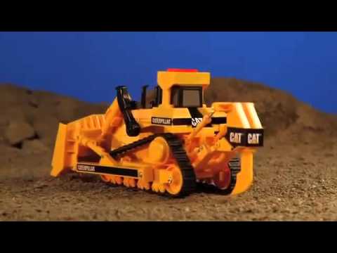 Видео обзор Экскаватор 23см серии CAT. Toy State