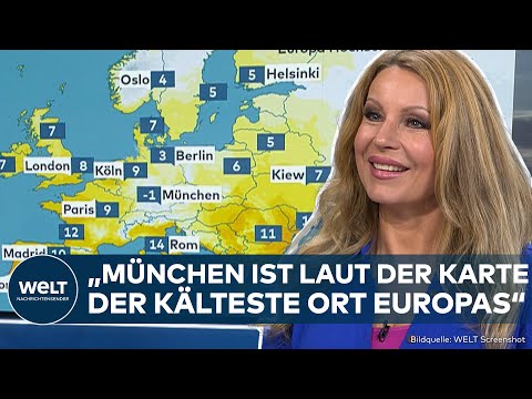 Video Thumbnail: WELT WETTER: München kältester Ort Europas – und im Breisgau fast frühlingshaft?