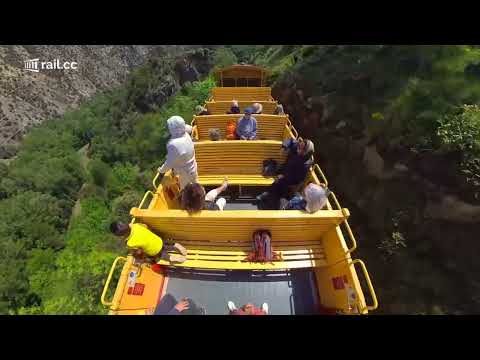 Yellow Train / Train Jaune / Train ride in the Pyrenees