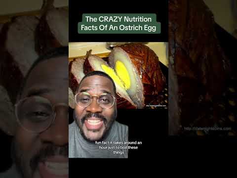 The SHOCKING Nutrition Facts of an Ostrich Egg
