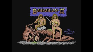 Barbarian II - The Dungeon of Drax (C64 Loading Screen)