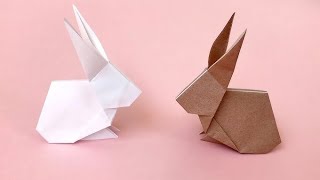 Easy Origami Rabbit 🐇 | Step by Step Paper Bunny Tutorial for Beginners #diy #craft #usa #uk