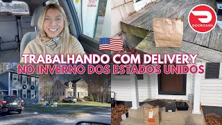 MAIS DIA TRABALHANDO COM O DELIVERY DOORDASH NOS ESTADOS UNIDOS | NASHUA NEW HAMPSHIRE