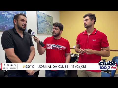 Jornal da Clube - 11/04/2025 - Edição do Almoço