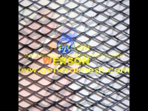 China generalmesh Universal Aluminum Diamond Mesh Grille ，6 inch × 36 inch