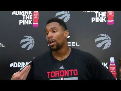 Raptors Practice: Jared Sullinger - October 17, 2016