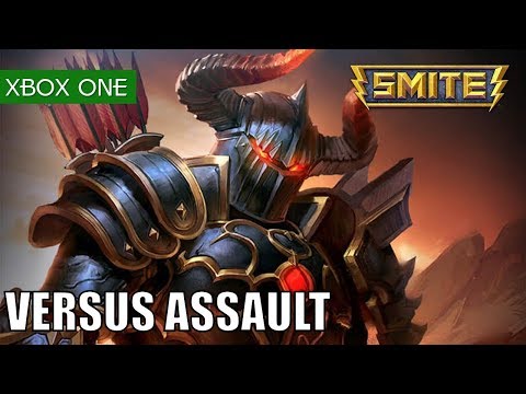 SMITE Xbox One Gameplay Assault Versus as Chiron - Long range snipes