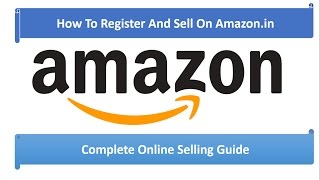 How to register on Marketplace Amazon in to sell your products in Hindi
