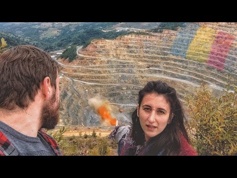 Man vs Gold in Romania 🇷🇴 Rosia Montana