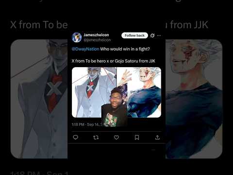 X vs Gojo #shorts #meme