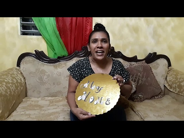 Vídeo relacionado con Cartel De Bienvenida A Lugar Decoración De Metal Para Puerta Principal