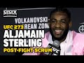 Aljamain Sterling Answers Critics, Would Love To 'Slap Up' T.J. Dillashaw Next | UFC 273