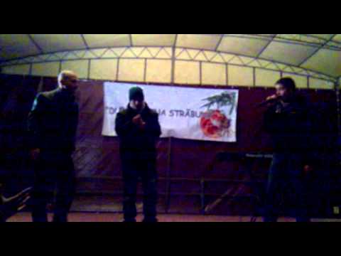 9mm feat. Junior & Yonik - Impreuna ( live piata din centrul orasului Ungheni ) Revelion 2011